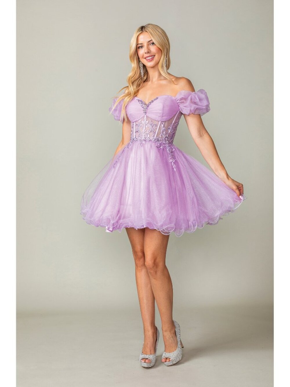NEW BLUSH Evening Gown Floor Length Formal Elegant Stunning 3379